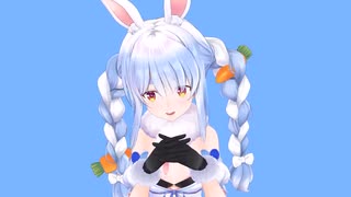 【ホロライブMMD】兎田ぺこら で clock lock works