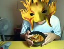 アフレコじゃねーか！味噌うどんを風音で飯動画080818