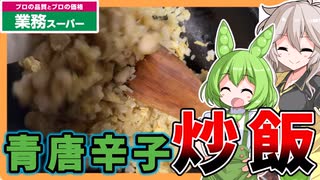 【業務スーパー】ずんだもん＆つむぎが食べる青唐辛子の佃煮【視聴者リクエスト】