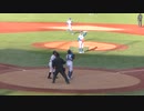 ファイターズジュニア加藤 孝明くんの投球　藤森 一生くんの打球よくとる鈴木 風輝くん　堀之内 拳くんを三振【NPBジュニアトーナメント 日本ハムジュニア対 読売ジャイアンツジュニア2023