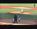 晒谷 朋樹くん二飛　二瓶 結登くん左飛と抑える原 悠翔くん【NPBジュニアトーナメント 日本ハムジュニア対 読売ジャイアンツジュニア2023年12月27日】
