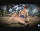 【DoaXvv/かすみ】ポーズ:体育座り・尻もちポーズ/水着:ミスティック・オーシャン