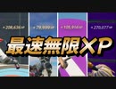 【フォートナイト】４マップ海外最速無限XPマップでレベル上げ【クリサポ　ギフト企画】　VOICEVOX:ずんだもん