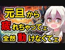 【みんな抱負は持ったな！】肥満、無気力、がんばれない病。2024年こそは目標・抱負を達成したい！そのために行動あるのみはわかっているけど、動けなくって。どうすればいいの！？【VOICEROID解説】