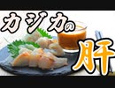 #155　ねっとり濃厚！カジカの刺身と肝醤油