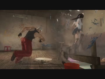 DOA5 投げられる こころ 3 リョナ