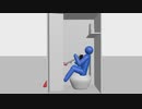 トイレで一番汚いアソコをピカピカに磨きまくる！（パート2）