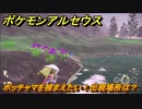 ポケモンアルセウス　ポッチャマを捕まえたい！出現場所は？　【Pokémon LEGENDS アルセウス】