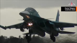 【ロシア】Su-34爆撃機