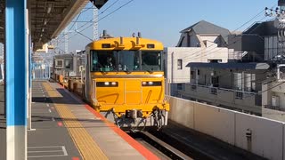 Kita Asaka Japan 日本　埼玉　北朝霞　JR東日本 武蔵野線　E231系、209系500番台、キヤE195系、JR貨物　EF65 2000番台　EF210 300番台□Dec.2023