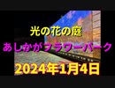 光の花の庭　あしかがフラワーパーク　イルミネーション　2023