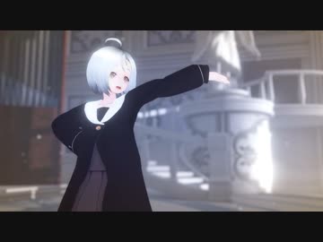 【VRMLiveViewer】囲炉裏に「グリーンライツ・セレナーデ」を踊ってもらいました【VRoid】