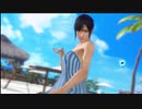 【DoaXvv/なぎさ】ポーズ:正座・おもてなしいたします/水着:そらしまたけのこ