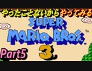 【Part5】やったことないからスーパーマリオブラザーズ３やってみる。