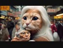 ホモと見るAIが作成した不気味すぎる猫の町