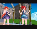 【MMD】サイマル的な、【重音テト　波音リツ】