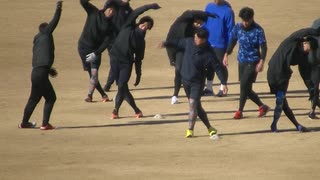 ファイターズ新人合同自主トレ細野晴希や進藤勇也（鎌ヶ谷スタジアム2024年1月9日）