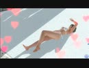 【DoaXvv/ヒトミ】ポーズ:仰向け・まぶしい/水着:らん