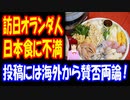 【海外の反応】 日本食に対する 不満を オランダ人 旅行者が 投稿！ その記事に 海外から 賛否両論 「私も同感です」 「日本で野菜不足を感じたことはありません」