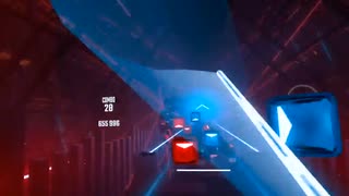 【Beat Saber】 Bad Liar_expert+【プレイ動画】