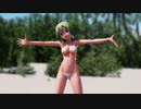 【MMD】GUMIでヒバナ【ままま式GUMI】【日焼けver.】