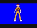 スカイロッドの上に立つチャージマン研BB