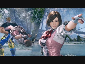 [鉄拳8 RYONA]リリコス飛鳥にキングがジャイアントスイング