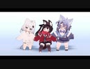 【MMD】クロ、ペケ、マシュで PicoPicoTokyo