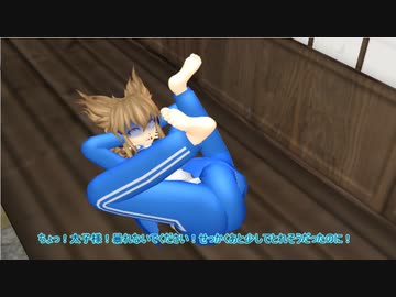 【東方MMD】　足の裏にとげが刺さって悶絶する神子