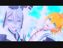 【MMD刀剣乱舞】Dive to Blue_浦島・日向【衣装色変え有り】