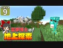 【マイクラ】天地分割クラフト #９【ゆっくり実況】