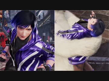 リョナ 鉄拳8 麗奈にベアハッグ・マウントパンチ・ロメロスペシャル等