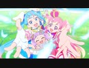 プリキュアバトンタッチ映像　スカイ ⇒ ワンダフル(TV.ver)