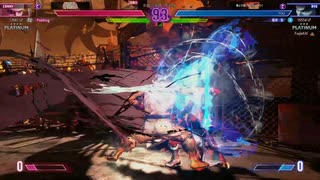 ストリートファイター6　プレイ動画　キャミィVS隆(自分)