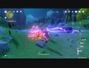 原神　雷電将軍７０LVでデイリー任務#１４＆ボイス