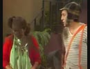 Chaves jogando terra no kiko chiquinha e seu madruga ao contrario invertido