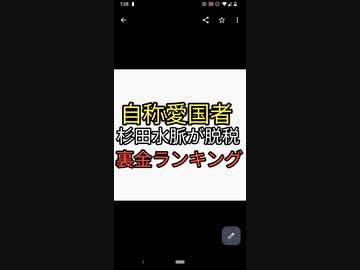 自民党に愛国者はいません。自称愛国者の杉田水脈も裏金脱税していた。裏金脱税ランキング