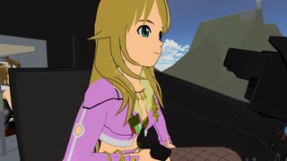 【MMD】千早と美希がMi-35Mハインドで空に飛び立つ【リメイク】