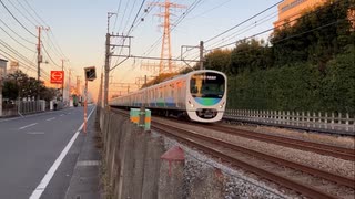 Seibu-Shinjuku Line 西武 30000系,2000系,10000系,20000系 西武新宿線　南大塚ー新狭山□Jan.2024 通過のシーン□