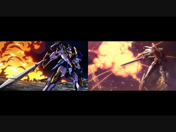 バーンブレイバーンのOPを色々なロボットアニメのOPで再現してみた