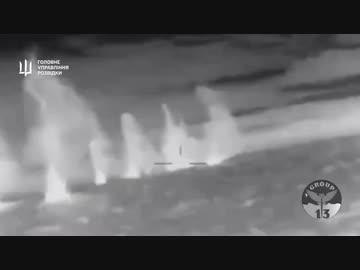 ホモと見るロシア軍黒海艦隊に突っ込むウクライナ軍水上自爆ドローン