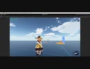 銃をぶっ放すAZS姉貴.Unity