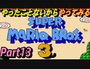 【Part13】やったことないからスーパーマリオブラザーズ３やってみる。