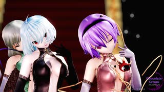 【東方MMD】地霊殿組と紅魔組で「Chocolate Cream」1080P