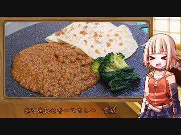 OИEのテキトーおうちご飯　＃59「ありあわせキーマカレー」