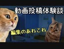 【ネタ動画】動画投稿実体験談【猫ミーム】