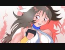 白鳥萌留を描いてみた【イラスト】【二次創作】【爆骨少女ギリギリぷりん】