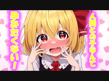 [立ち絵えちえち]裏：人間に食べられちゃうルーミア[ゆっくり茶番劇]