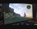 【FFXIII】いつもレベル上げをする遊歩道のセーブポイントで新しい眼鏡に変えたら、帰り道が結構素敵だった【モニタ解像度4K】