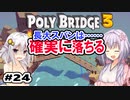目指せ上位10%以内の橋！ #24【POLY BRIDGE 3】